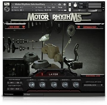 Geluidsbibliotheek voor sampler Soundiron Motor Rhythms (Digitaal product) - 4