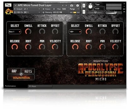 Sound Library für Sampler Soundiron Apocalypse Perc Micro (Digitales Produkt) - 3