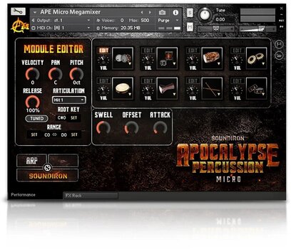 Sample and Sound Library Soundiron Apocalypse Perc Micro (Digital product) - 4