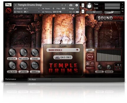 Bibliothèques de sons pour sampler Soundiron Temple Drums (Produit numérique) - 2