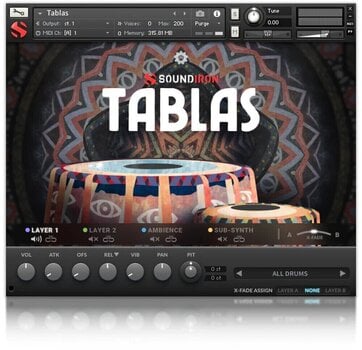 Geluidsbibliotheek voor sampler Soundiron Tablas (Digitaal product) - 4