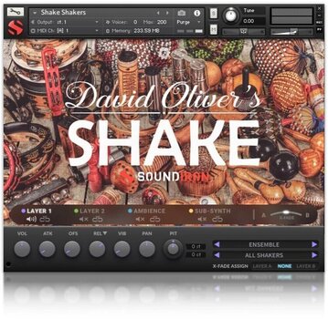 Geluidsbibliotheek voor sampler Soundiron Shake (Digitaal product) - 2