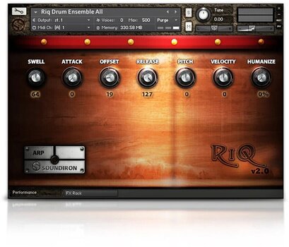 Geluidsbibliotheek voor sampler Soundiron Riq Drum (Digitaal product) - 2