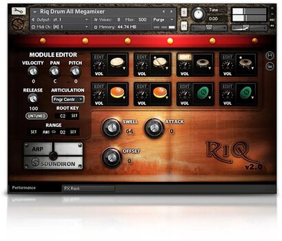 Sound Library für Sampler Soundiron Riq Drum (Digitales Produkt) - 4