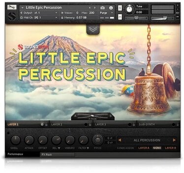 Bibliothèques de sons pour sampler Soundiron Little Epic Percussion (Produit numérique) - 3