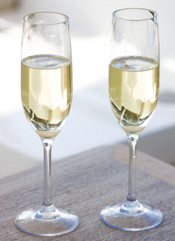 Pratos marítimos, talheres marítimos Marine Business Clear Set 6 Champagne Glass - 3