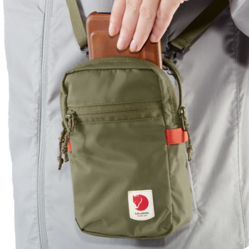 Denarnico, naramna torba Fjällräven High Coast Pocket Mountain Green Torba čez telo - 9