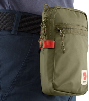 Peňaženka, crossbody taška Fjällräven High Coast Pocket Mountain Green Taška cez rameno - 10