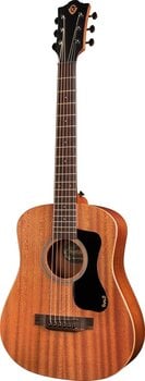 Dreadnought Guitar Guild Traveler Natural Mahogany Dreadnought Guitar - 4