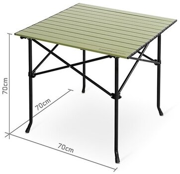 Andet fiskegrej og værktøj Delphin Folding Table CAMPSTA Mega 70 cm - 4