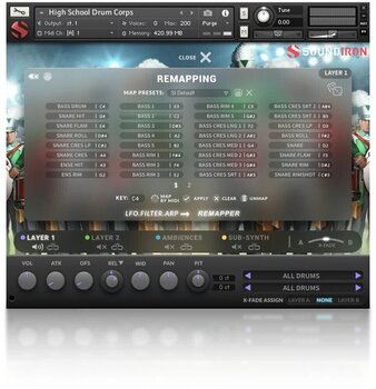 Geluidsbibliotheek voor sampler Soundiron High School Drum Corps (Digitaal product) - 2