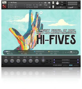 Bibliothèques de sons pour sampler Soundiron Hi Fives (Produit numérique) - 4