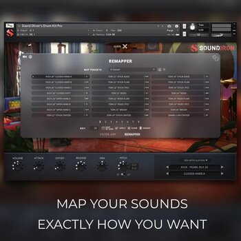 Geluidsbibliotheek voor sampler Soundiron David Oliver's Drum Kit (Digitaal product) - 2