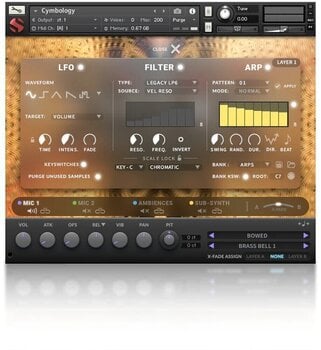 Geluidsbibliotheek voor sampler Soundiron Cymbology (Digitaal product) - 3