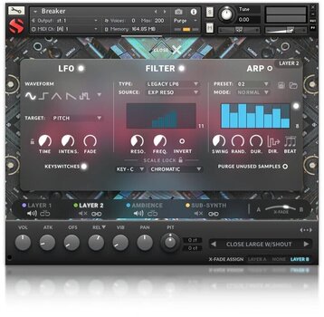 Audio datoteka za sampler Soundiron Breaker (Digitalni proizvod) - 3