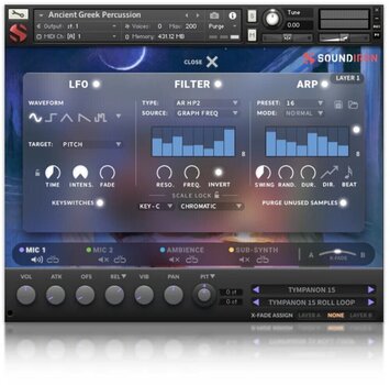 Sampler hangkönyvtár Soundiron Ancient Greek Percussion (Digitális termék) - 3