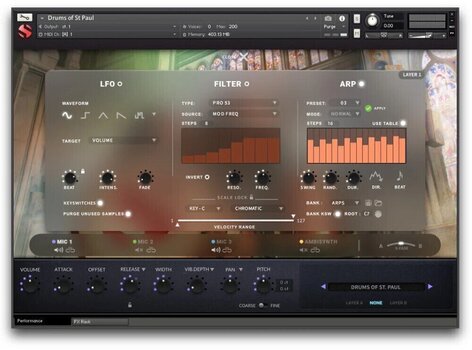 Bibliothèques de sons pour sampler Soundiron Drums of St. Paul (Produit numérique) - 4