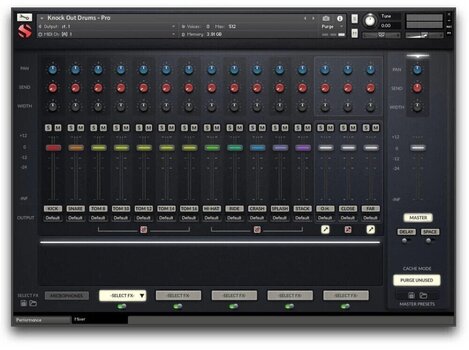 Muestra y biblioteca de sonidos Soundiron Knockout Drums (Producto digital) - 2