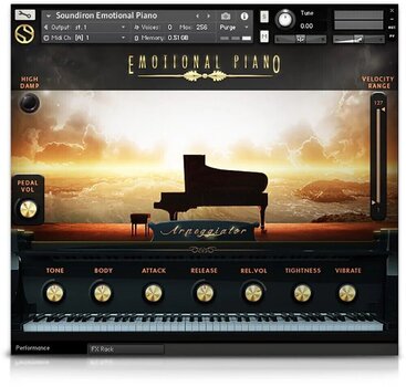 Geluidsbibliotheek voor sampler Soundiron Emotional Piano (Digitaal product) - 3