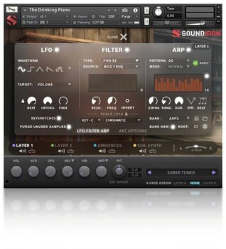 Sample and Sound Library Soundiron The Drinking Piano (Digital product) - 3