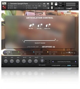 Sample- ja äänikirjasto Soundiron Sunroom Upright Piano (Digitaalinen tuote) - 3