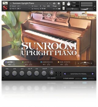 Sample and Sound Library Soundiron Sunroom Upright Piano (Digital product) - 4