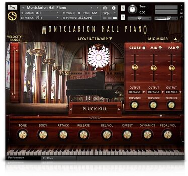 Sound Library für Sampler Soundiron Montclarion Hall Grand Piano (Digitales Produkt) - 4