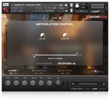 Sampler hangkönyvtár Soundiron Delphi Piano #1: Autumn 1958 (Digitális termék) - 4
