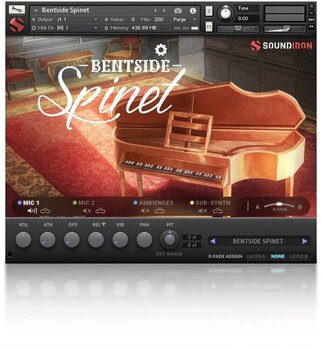 Sample and Sound Library Soundiron Bentside Spinet (Digital product) - 2