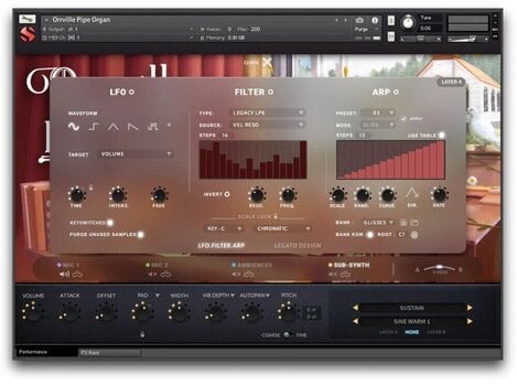 Zvuková knižnica pre sampler Soundiron Orrville Pipe Organ (Digitálny produkt) - 4