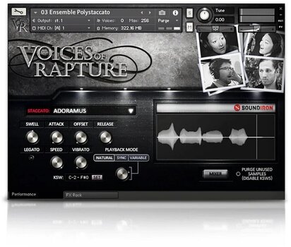 Bibliothèques de sons pour sampler Soundiron Voices of Rapture (Produit numérique) - 3