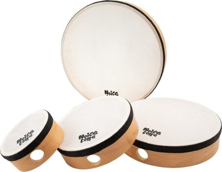 Hand Drum Noicetone D007-2 10x4,5cm 10 cm Hand Drum - 4