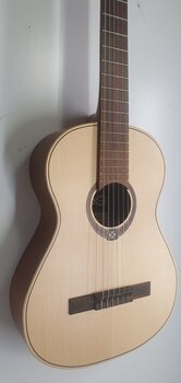 Classical guitar LAG Occitania 70 OC70-3 Natural Satin Classical guitar (Damaged) - 2