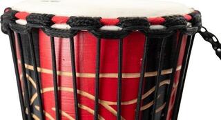 Djembe Noicetone D064-1 8" Black Red 8" Djembe - 4