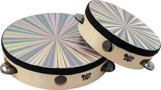 Fellbezogenes Tambourin Noicetone D049-1 20x4,5cm Natural 7,87" Fellbezogenes Tambourin - 2