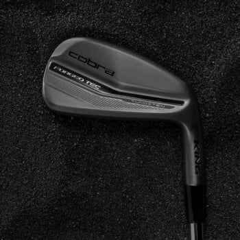 Golfová palica - železá Cobra Golf King Forged Tec Black Pravá ruka 4-PW Stiff Oceľ Golfová palica - železá - 8