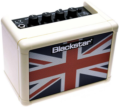 Gitaarcombo-Mini Blackstar FLY 3 Union Jack Mini Amp Cream - 3
