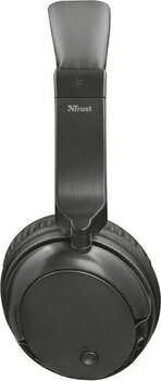 Cuffie Wireless On-ear Trust 22452 Kodo Black Metallic - 4