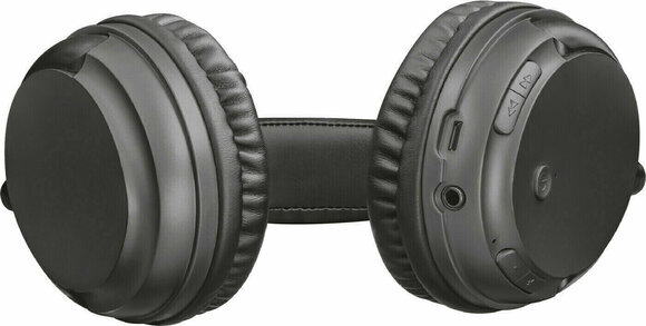 Wireless On-ear headphones Trust 22452 Kodo Black Metallic - 5