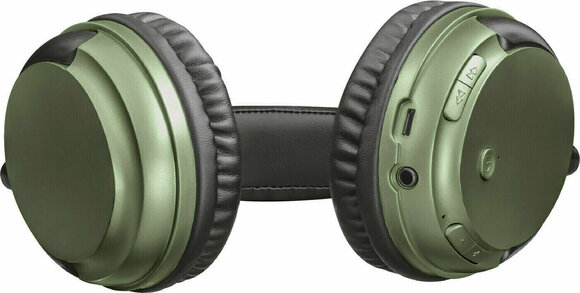 Wireless On-ear headphones Trust 22454 Kodo Olive Metallic - 5