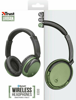 Wireless On-ear headphones Trust 22454 Kodo Olive Metallic - 7