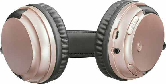 Безжични On-ear слушалки Trust 22453 Kodo Rose Gold - 3
