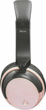 Wireless On-ear headphones Trust 22453 Kodo Rose Gold - 7