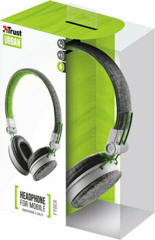 Slušalice na uhu Trust 20080 Fyber Grey/Green - 7