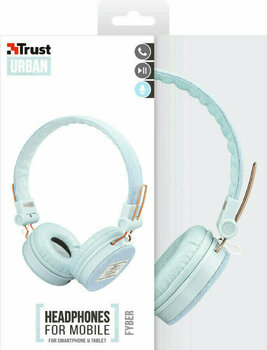 On-ear Headphones Trust 22644 Fyber Light Denim - 6