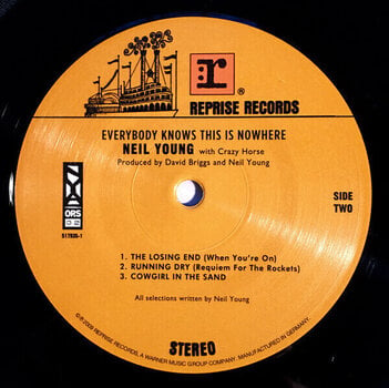 Vinylskiva Neil Young - Everybody Knows This Is Nowhere (Reissue) (LP) - 3