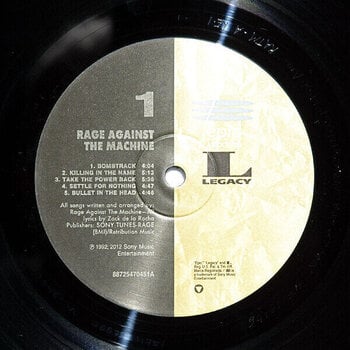 Hanglemez Rage Against The Machine - Rage Against The Machine (Anniversary Edition) (Reissue) (Remastered) (180 g) (LP) - 2