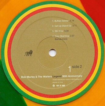 Disque vinyle Bob Marley & The Wailers - Legend (Anniversary Edition) (Red/Yellow/Green Coloured) (2 LP) - 4