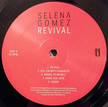 Vinyl Record Selena Gomez - Revival (LP) - 3