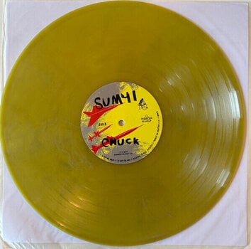 Vinyl Record Sum 41 - Chuck (Yellow Translucent With Red And Grey Swirls Coloured) (RSD) (Limited Edition) (Reissue) (LP) - 3